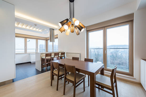 تصویر 1 از لامپ سقفی پایه دار مدرن و استاندارد